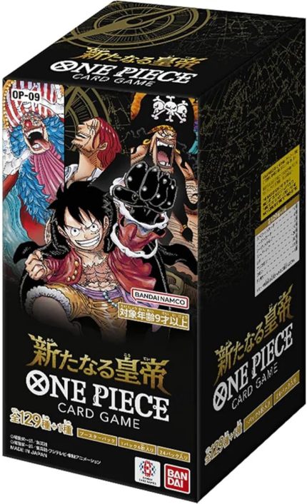 One Piece Booster Box OP-09 Four Emperors Sealed Japanese