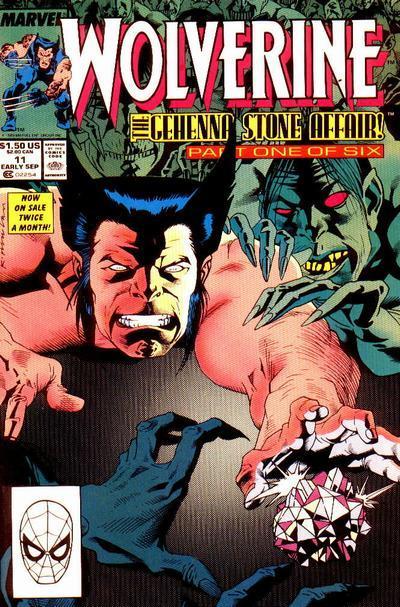 Wolverine: #11 The Gehenna Stone Affair (1989)
