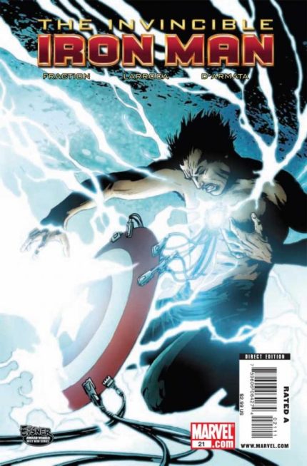 The Invincible Iron Man #21 (Patrick Zircher Wraparound Variant) (2009)